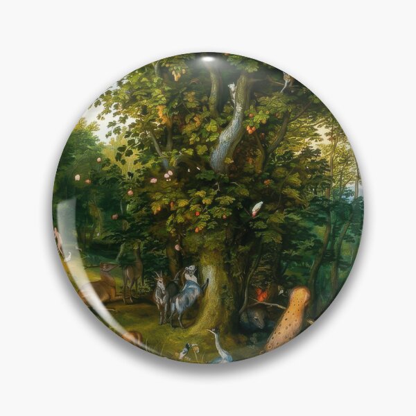 Item preview, Garden of Eden Fall of Man Jan Brueghel designed and sold by TheSoulOfArt.