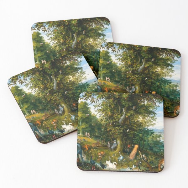 Item preview, Garden of Eden Fall of Man Jan Brueghel designed and sold by TheSoulOfArt.