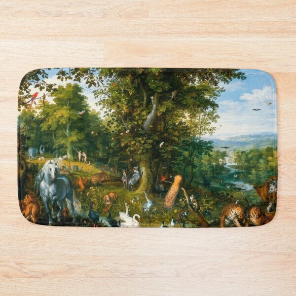 Item preview, Garden of Eden Fall of Man Jan Brueghel designed and sold by TheSoulOfArt.