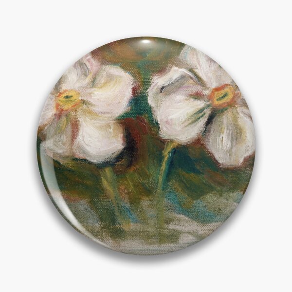 Item preview, Narcisses Fragment Frise Du Second Cadre De Madame De Galea by Pierre-Auguste Renoir: Impressionist Floral Study Poster designed and sold by artofuniverse.