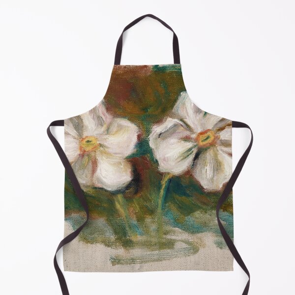 Item preview, Narcisses Fragment Frise Du Second Cadre De Madame De Galea by Pierre-Auguste Renoir: Impressionist Floral Study Poster designed and sold by artofuniverse.
