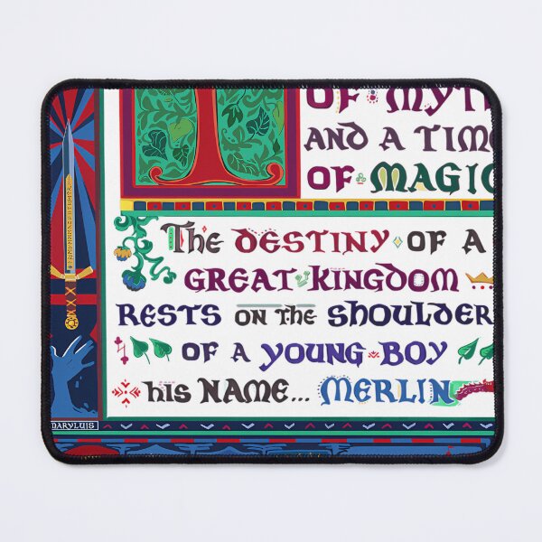 Item preview, In A Land Of Myth And A Time Of Magic - Merlin designed and sold by DeltaJohns.