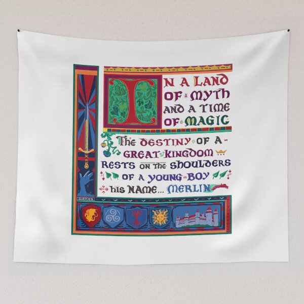 Item preview, In A Land Of Myth And A Time Of Magic - Merlin designed and sold by DeltaJohns.