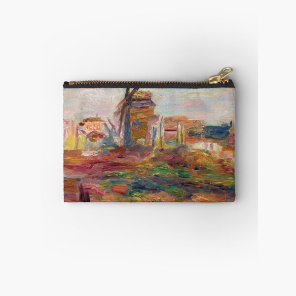 Item preview, Moulin Sur La Colline De Montmartre by Pierre-Auguste Renoir: Vibrant Impressionist Landscape designed and sold by artofuniverse.