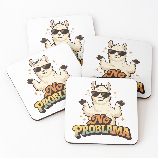 Item preview, Llama wearing sunglasses designed and sold by Stylehero.