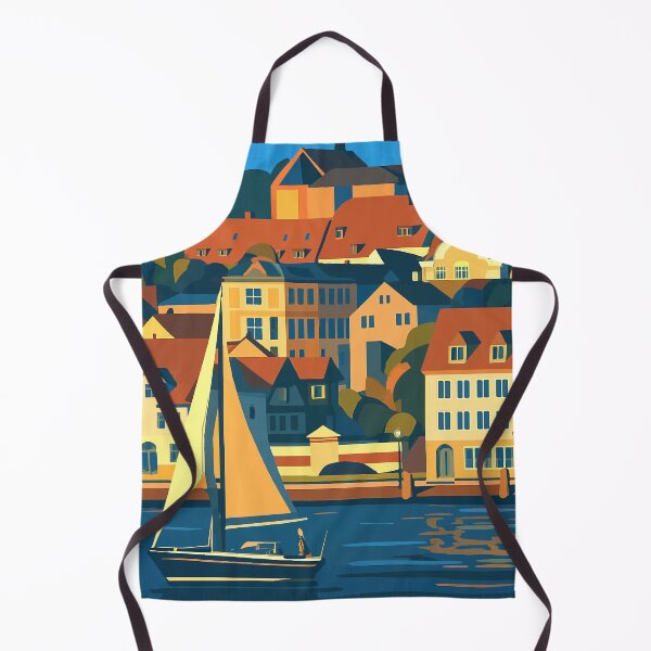 Item preview, Flensburg - Sailboat by the Old Town designed and sold by darekkocurek.