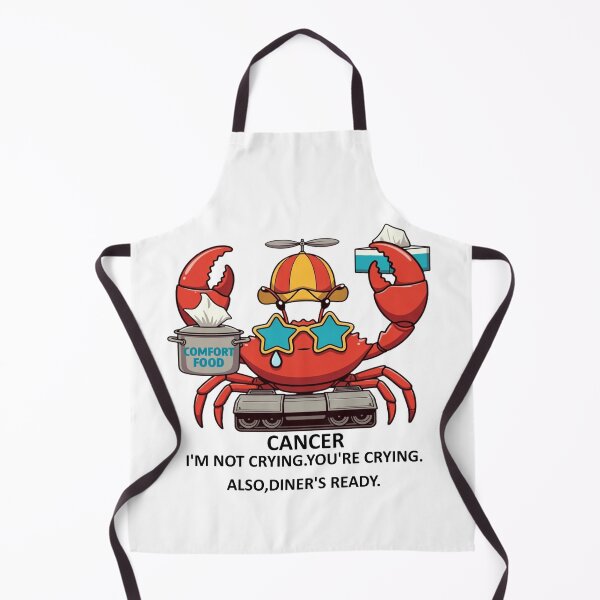 Item preview, Funny Cancer Zodiac - Emotional Tank Crab Design designed and sold by ClaussShop.