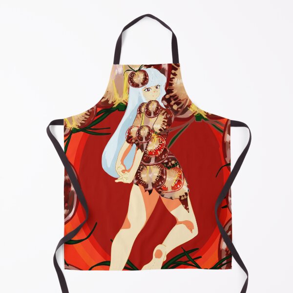 Item preview, A smiling girl wearing clothes made of tomatoes designed and sold by lovegirlsfanta.