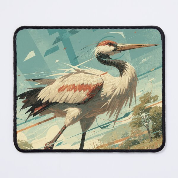 Item preview, Wetland Crane – Wildlife Kings designed and sold by Earth Celebration Designs.