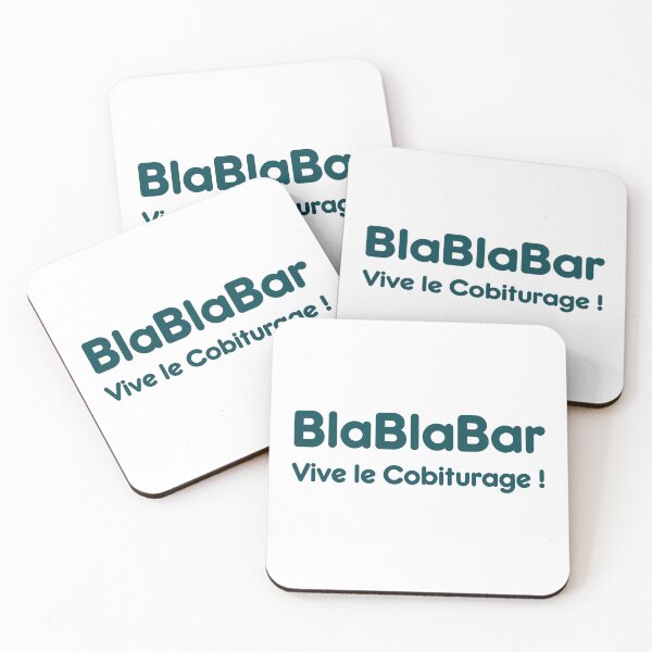 Item preview, BlaBlaBar Long Live Cobiturage - a humorous alcohol pun designed and sold by francoisville.