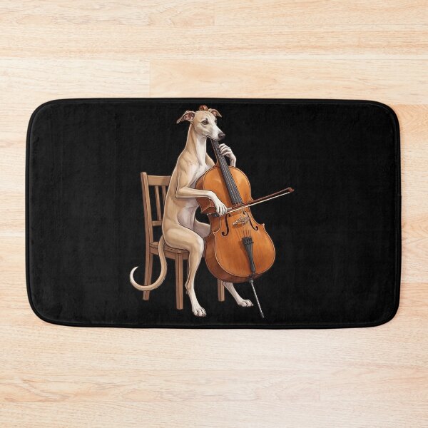 Item preview, Whippet Playing Cello Player Cellist Dog Lover designed and sold by TerryConnells.