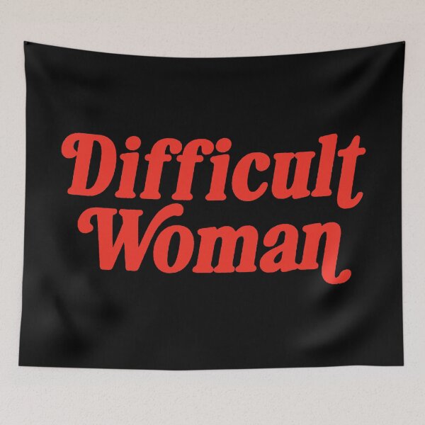 Item preview, Difficult Woman  designed and sold by vickiepadgett.