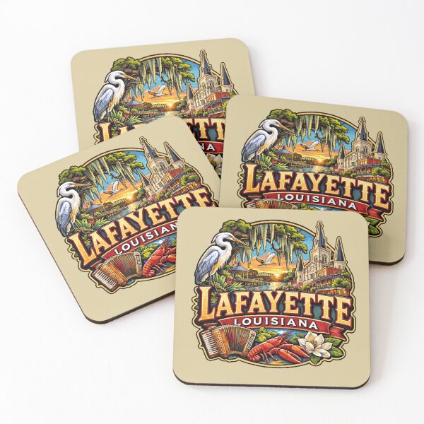 Item preview, Lafayette, Louisiana - Cajun Country designed and sold by Myra365Art.