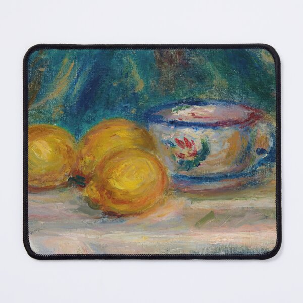 Item preview, Nature Morte Trois Citrons Et Une Tasse by Pierre-Auguste Renoir: Impressionist Still Life Poster designed and sold by artofuniverse.