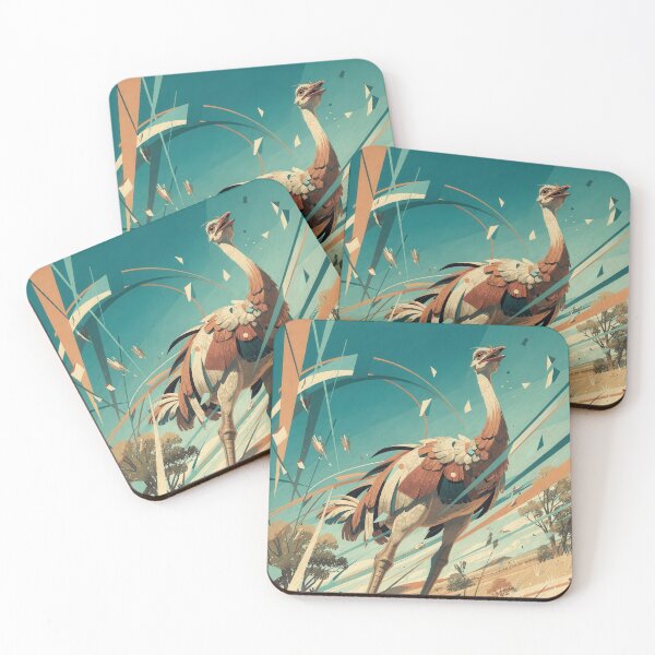 Item preview, Rhea of the Open Plains – Wildlife Kings designed and sold by Earth Celebration Designs.