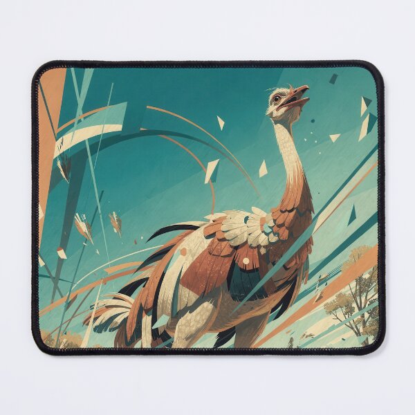 Item preview, Rhea of the Open Plains – Wildlife Kings designed and sold by Earth Celebration Designs.