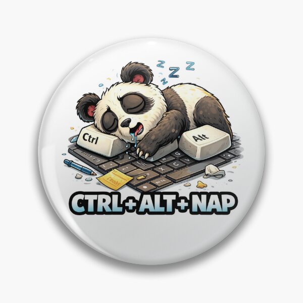 Artikelvorschau, Lustiger Panda-Programmierer Strg Alt Nickerchen entworfen und verkauft von the-dovlat.