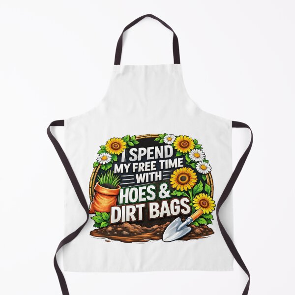 Item preview, I Spend My Free Time With Hoes And Dirt Bags designed and sold by margamPagenberg.