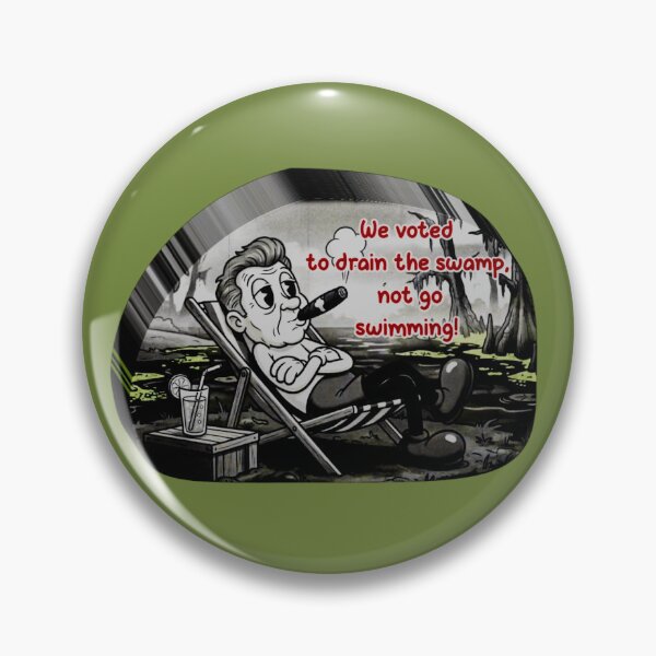 Item preview, Drain the Swamp designed and sold by AbstractAsylum.