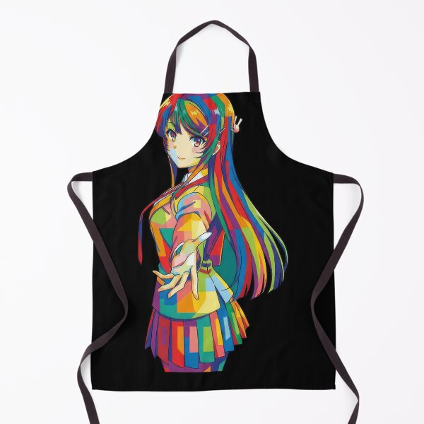 Item preview, Mai Sakurajima Wpap Pop Art designed and sold by sandrahofer-art.