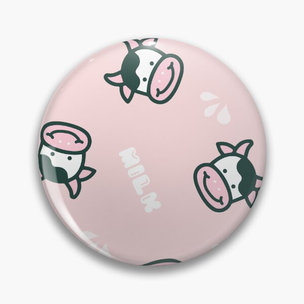 Item preview, Pink Milk Strawberry Cow designed and sold by TheSmartyArty.