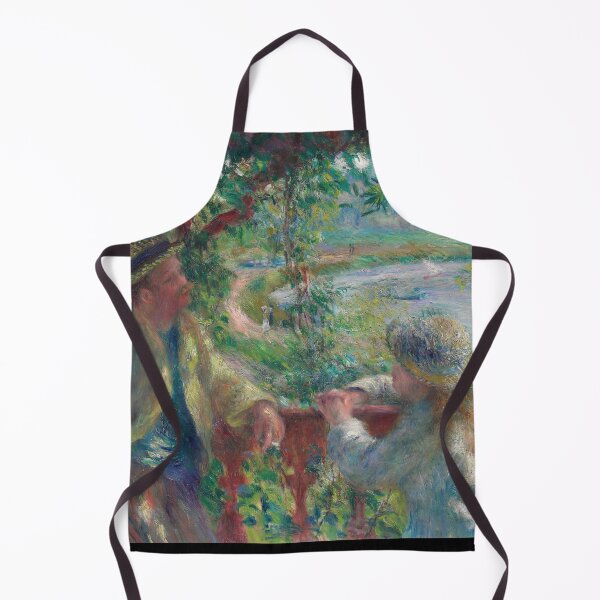 Item preview, Near the Lake by Pierre-Auguste Renoir: Impressionist Riverside Fine Art Poster designed and sold by artofuniverse.