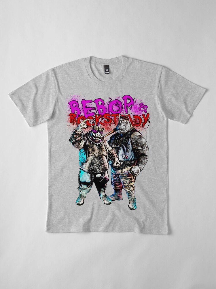 bebop and rocksteady t shirt