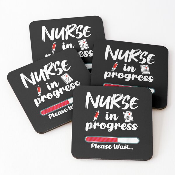 Item preview, Nurse in Progress Loading Funny Nursing School designed and sold by Goleon12.