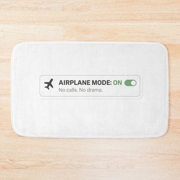 Item preview, Airplane mode On Minimal humor design designed and sold by giachem99.