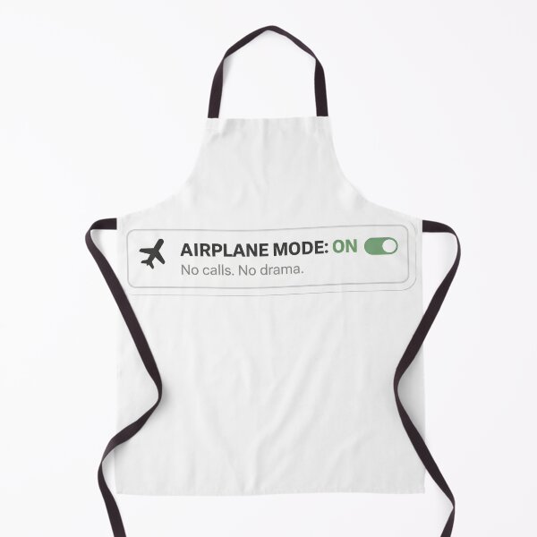 Item preview, Airplane mode On Minimal humor design designed and sold by giachem99.