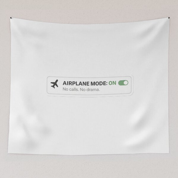 Item preview, Airplane mode On Minimal humor design designed and sold by giachem99.