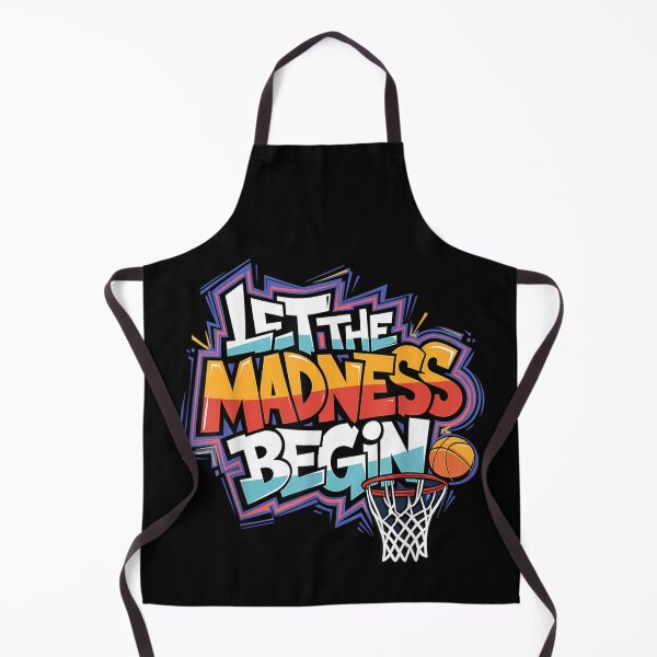 Item preview, Let The Madness Begin Funny Basketball Tournament Fan Shirt designed and sold by DienesAngele.
