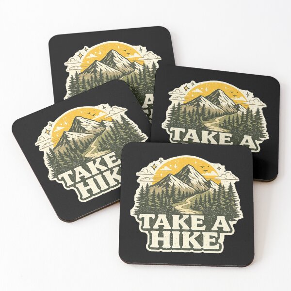 Item preview, Take A Hike Vintage Mountain Adventure Design designed and sold by Tropivaro.