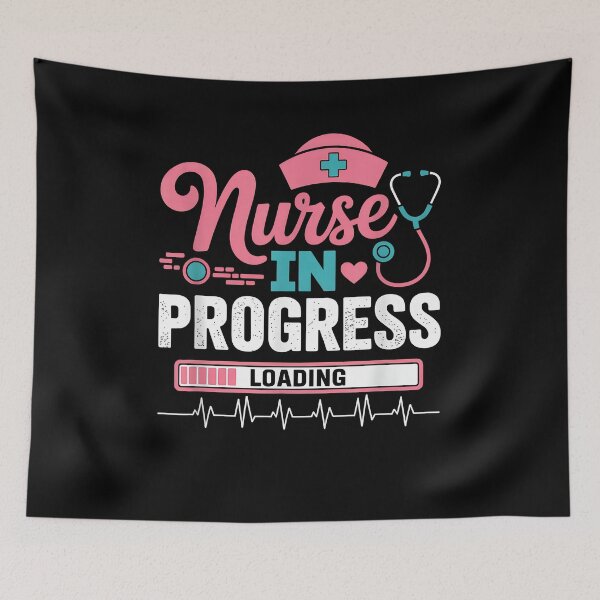 Item preview, Cute Nurses Gift Nurse in Progress Nursing School for Women designed and sold by Goleon12.