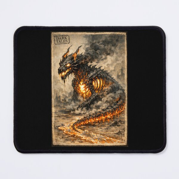 Item preview, The Hollow Cinder-Drake - Dark Dragon designed and sold by bapupa.
