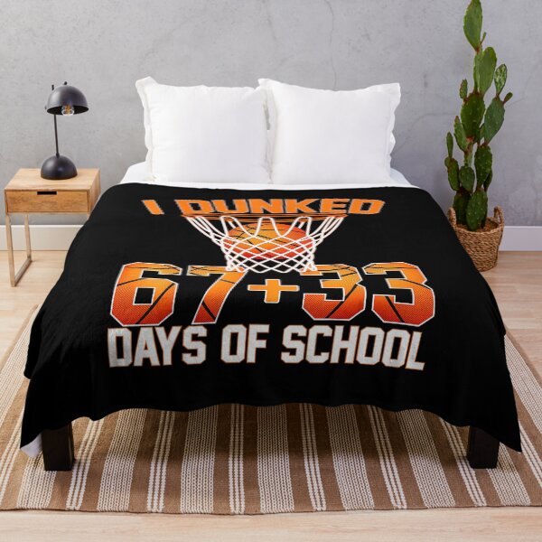 Item preview, I Dunked 67 + 33 Days of School Basketball Math Celebration designed and sold by gladysenglish.