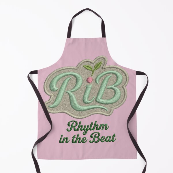 Item preview, Mint Green RiB Embroidered Patch Artisanal Style designed and sold by Rib-Brand.