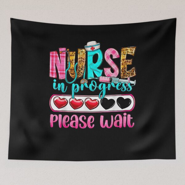 Item preview, Nurse in Progress Please Wait Nursing School Future Nurses designed and sold by Goleon12.