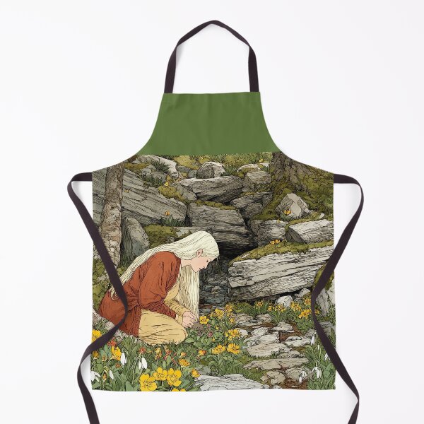 Item preview, Elven Maiden Among Wildflowers designed and sold by Banal25.