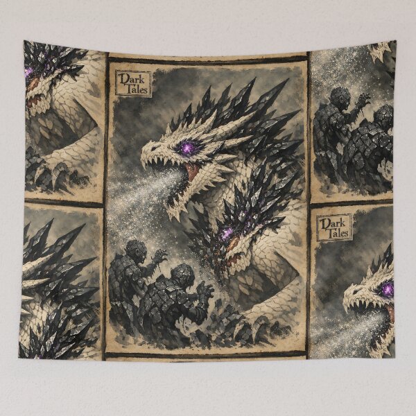 Item preview, The Obsidian-Crystal Parasite - Dark Dragon designed and sold by bapupa.