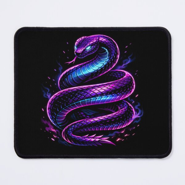 Item preview, Neon Snake Glow – Cyberpunk Serpent Streetwear designed and sold by WittyWear Designs.