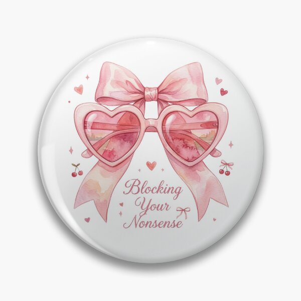 Item preview, locking Your Nonsense – Coquette Heart Sunglasses Aesthetic designed and sold by aiqdelicia.