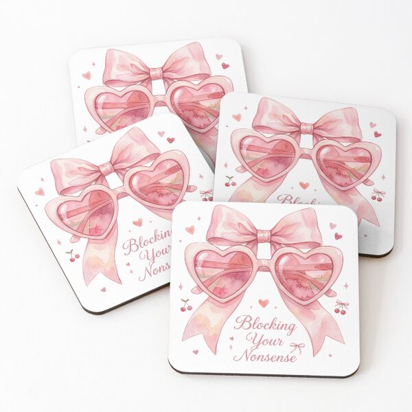 Item preview, locking Your Nonsense – Coquette Heart Sunglasses Aesthetic designed and sold by aiqdelicia.