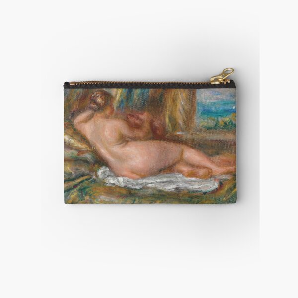 Item preview, Nu Couche Odalisque Couchee by Pierre-Auguste Renoir: Impressionist Nude Poster designed and sold by artofuniverse.