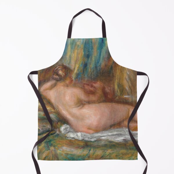 Item preview, Nu Couche Odalisque Couchee by Pierre-Auguste Renoir: Impressionist Nude Poster designed and sold by artofuniverse.