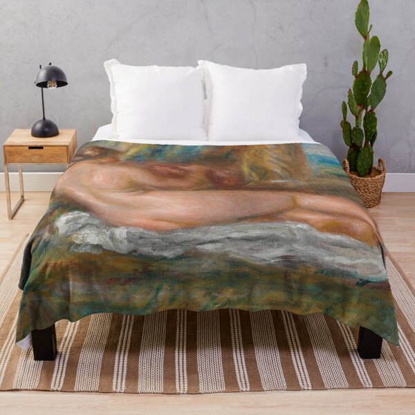 Item preview, Nu Couche Odalisque Couchee by Pierre-Auguste Renoir: Impressionist Nude Poster designed and sold by artofuniverse.