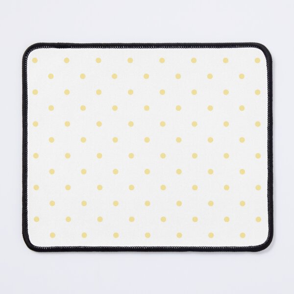 Item preview, Pastel Yellow Small Polka Dots On White designed and sold by POLKAIWERX.
