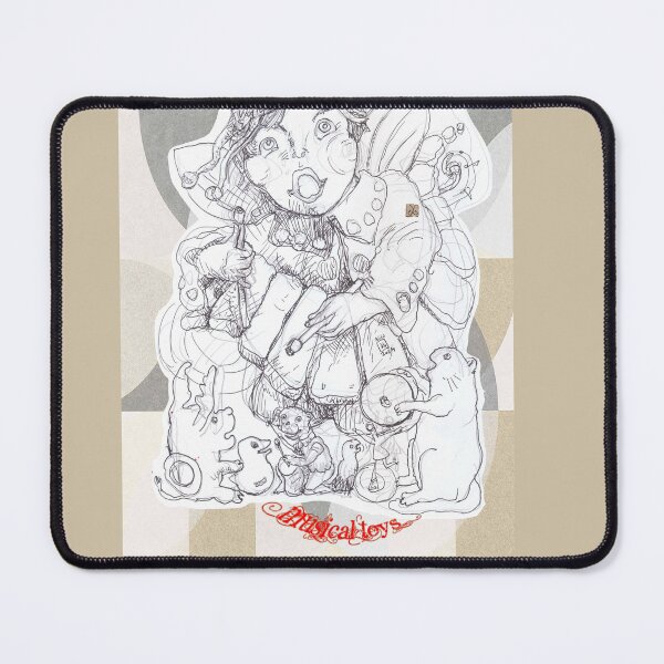 Item preview, Elf Playing Stones Xylophone and Musical Toys  (Drawing by ACCI) designed and sold by VanyssaGraphics.