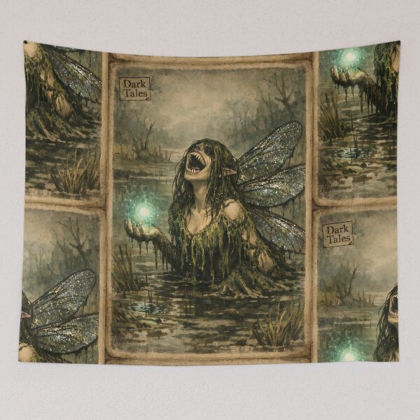 Item preview, The Siren of the Murky Fen - Dark Fae designed and sold by bapupa.