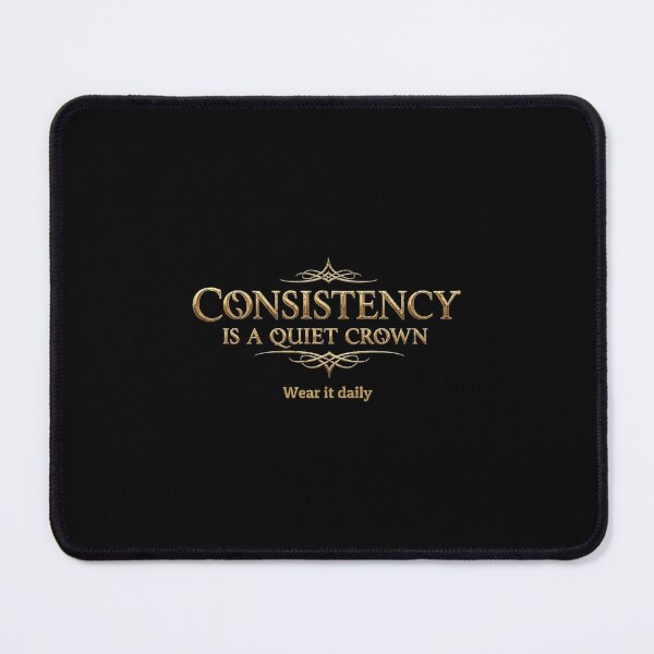 Item preview, Consistency is a quiet crown. Wear it daily. designed and sold by Pflugart.